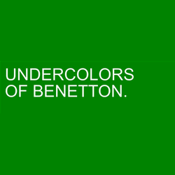 Logo Undercolors of benetton negozio Monselice